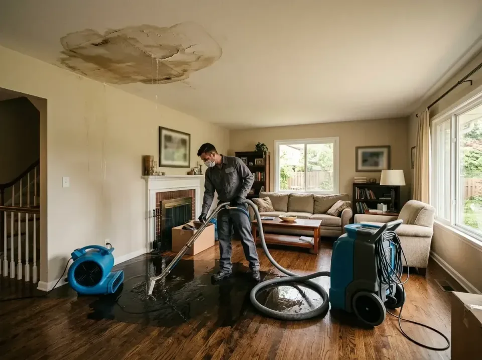 attic-pipe-burst-ceiling-drip-008 — frequently asked questions, Water Damage Restoration & Carpet Care in Bell, CA